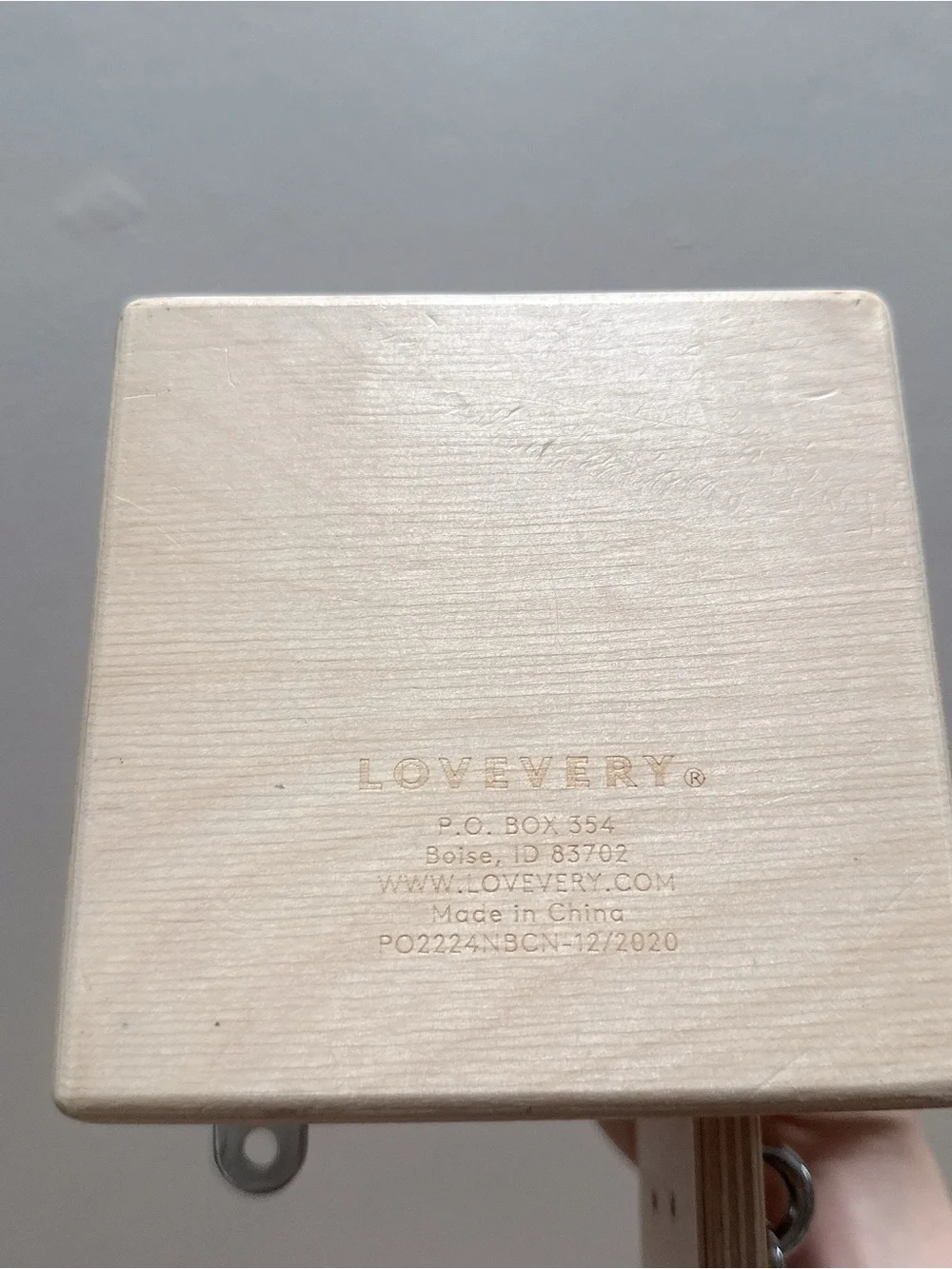 Lovevery Wood Lock Box Montessori